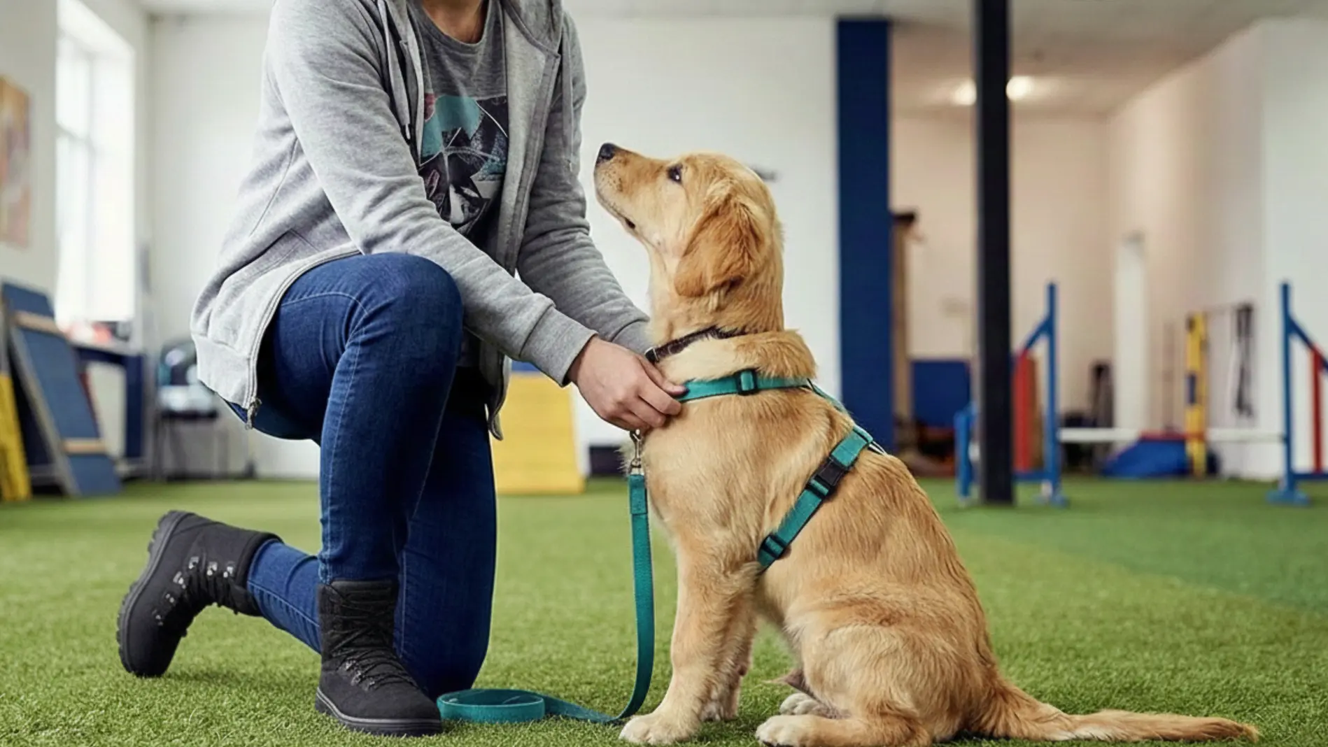 Beginner Training in Calgary with Matt Plus Hanna CPDT-KA Professional Dog Trainer