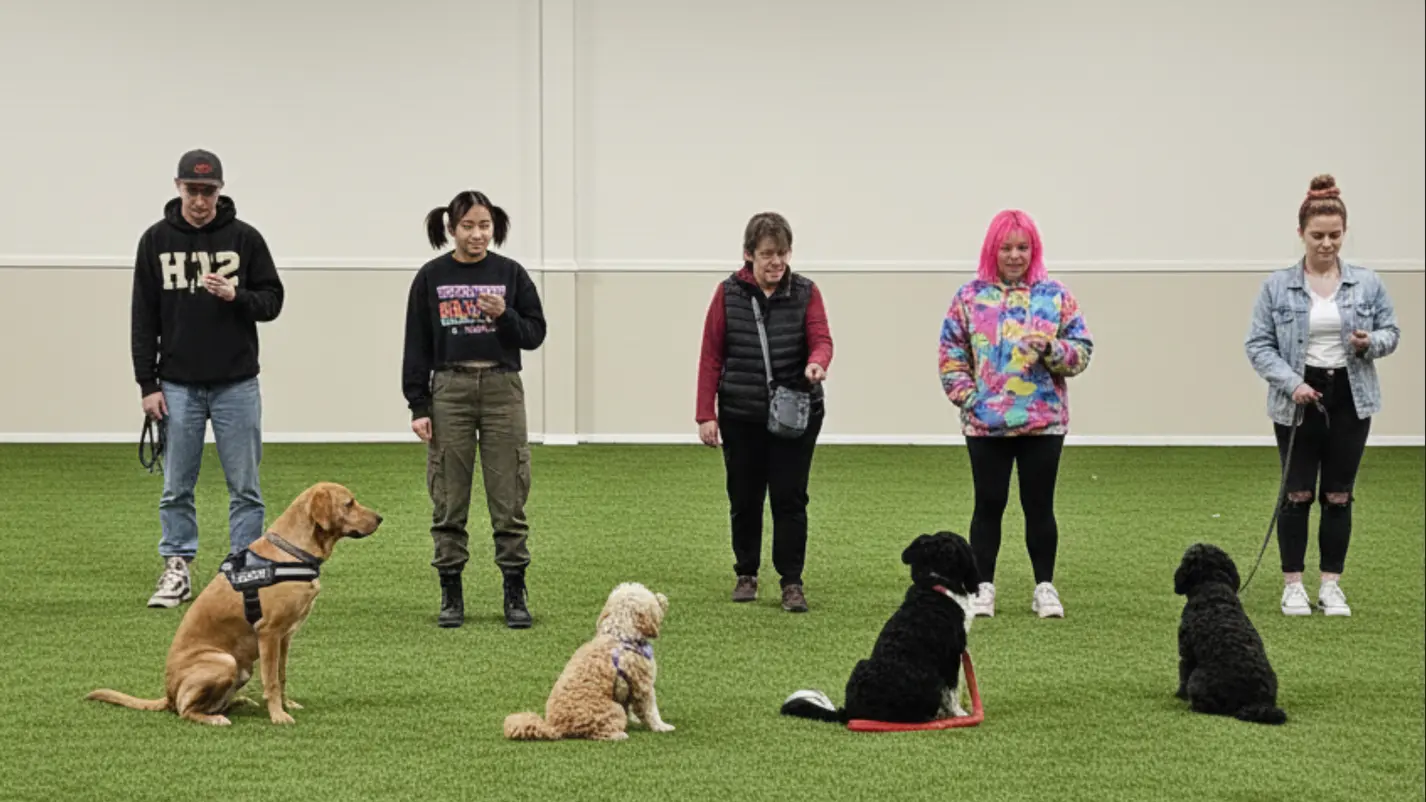 Advanced Training in Calgary with Matt Plus Hanna CPDT-KA Professional Dog Trainer