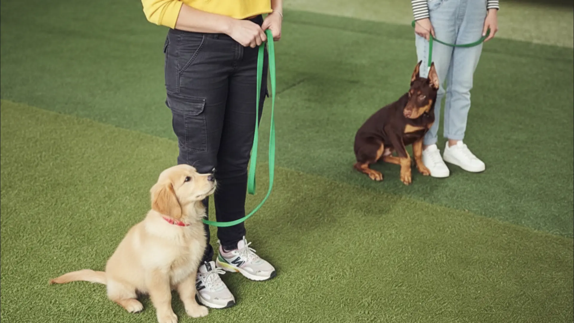 Puppy Training in Calgary with Matt Plus Hanna CPDT-KA Professional Dog Trainer